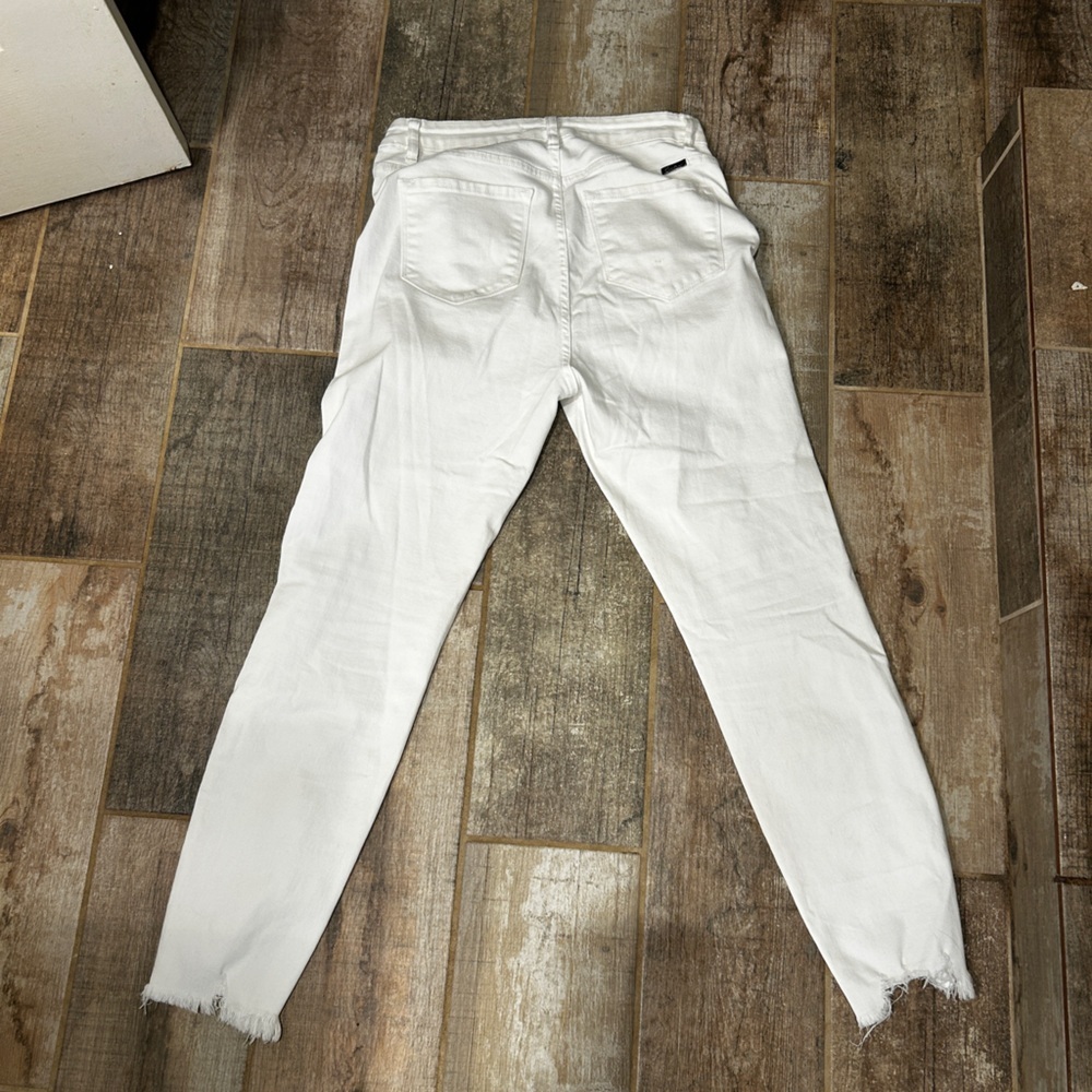 White High Rise Skinny Ankle Jeans 29 - Picture 13 of 13